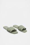 Woven Moulded Slide  Pale Olive  hi-res