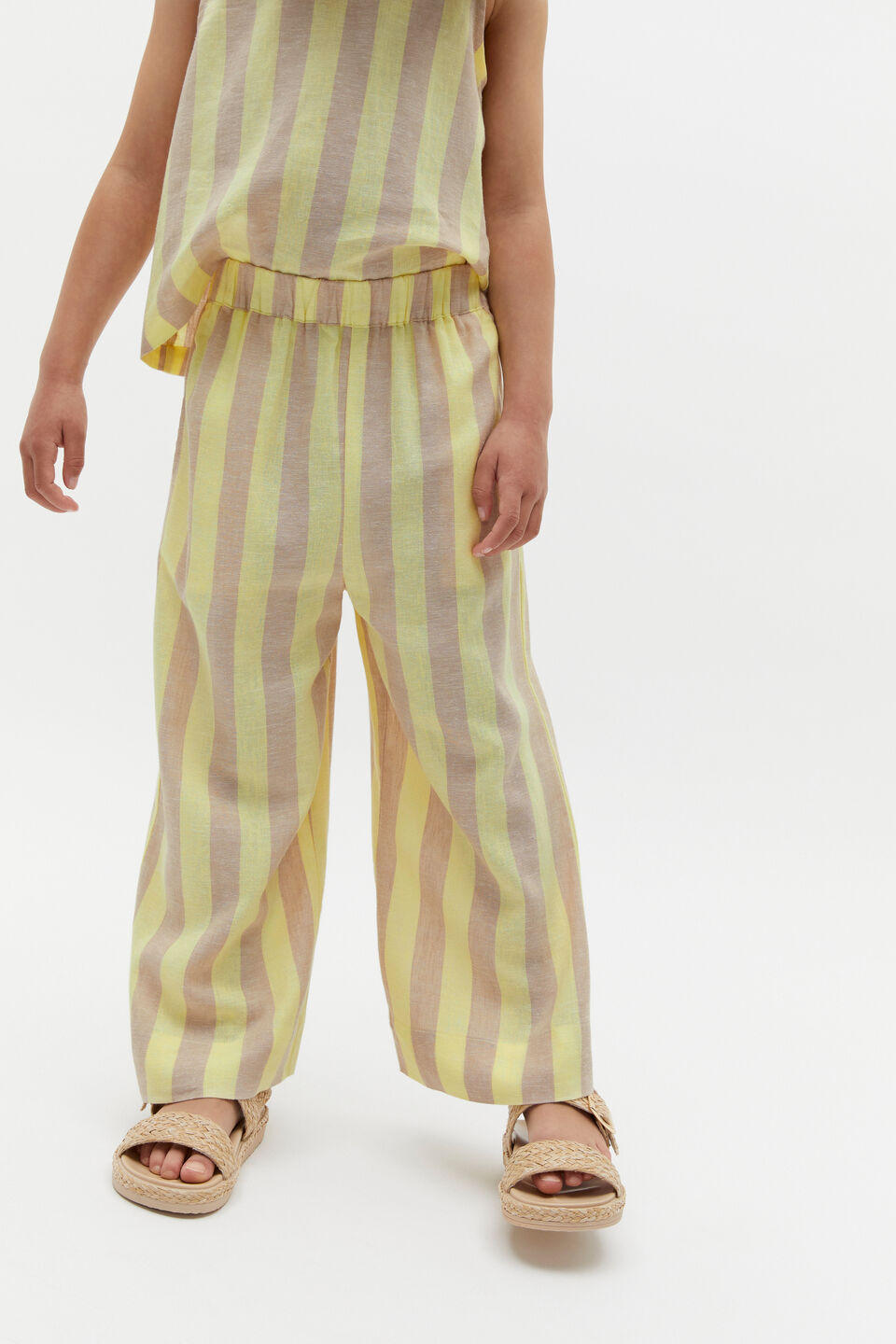 Stripe Pant  Lemon Sherbet