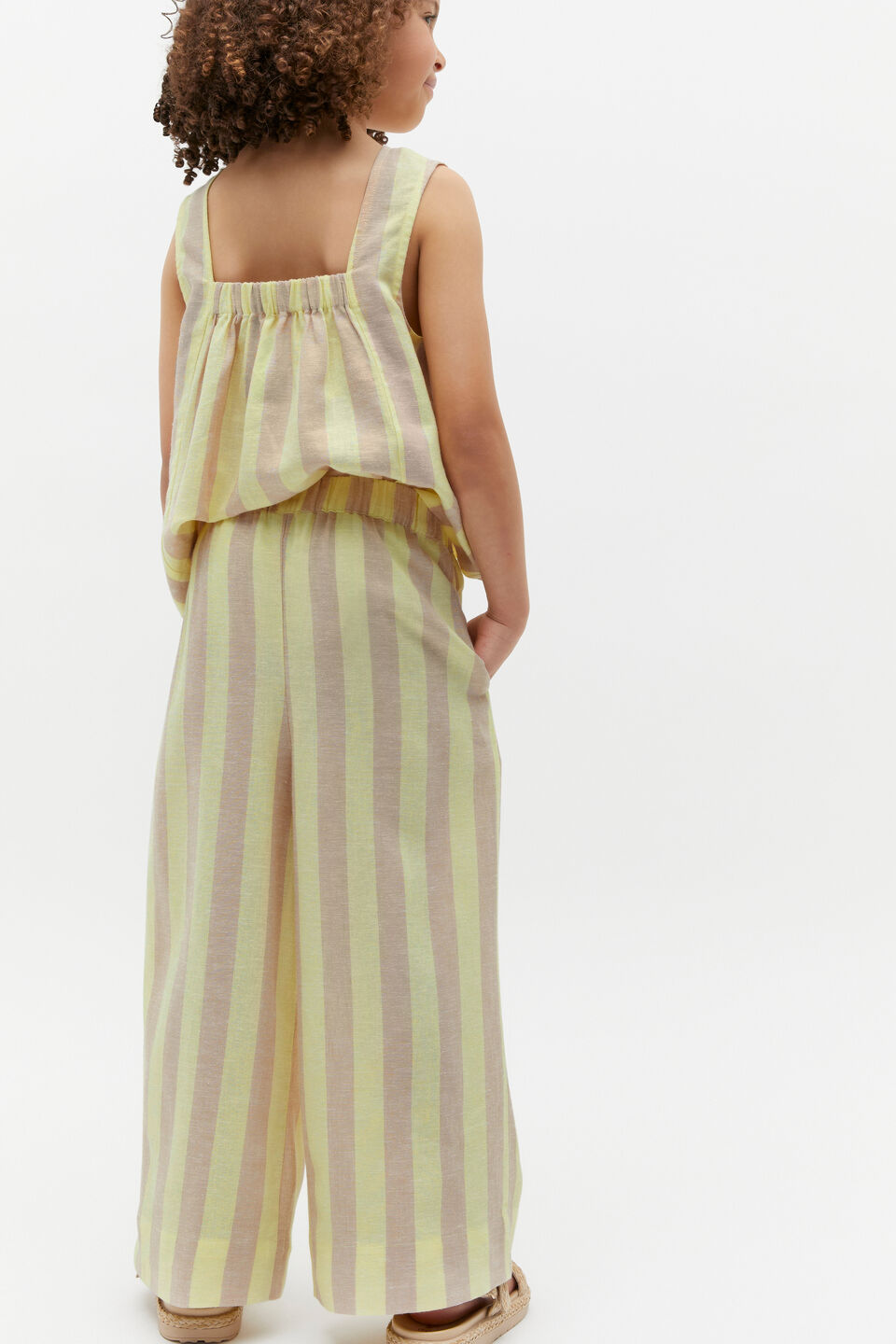 Stripe Pant  Lemon Sherbet
