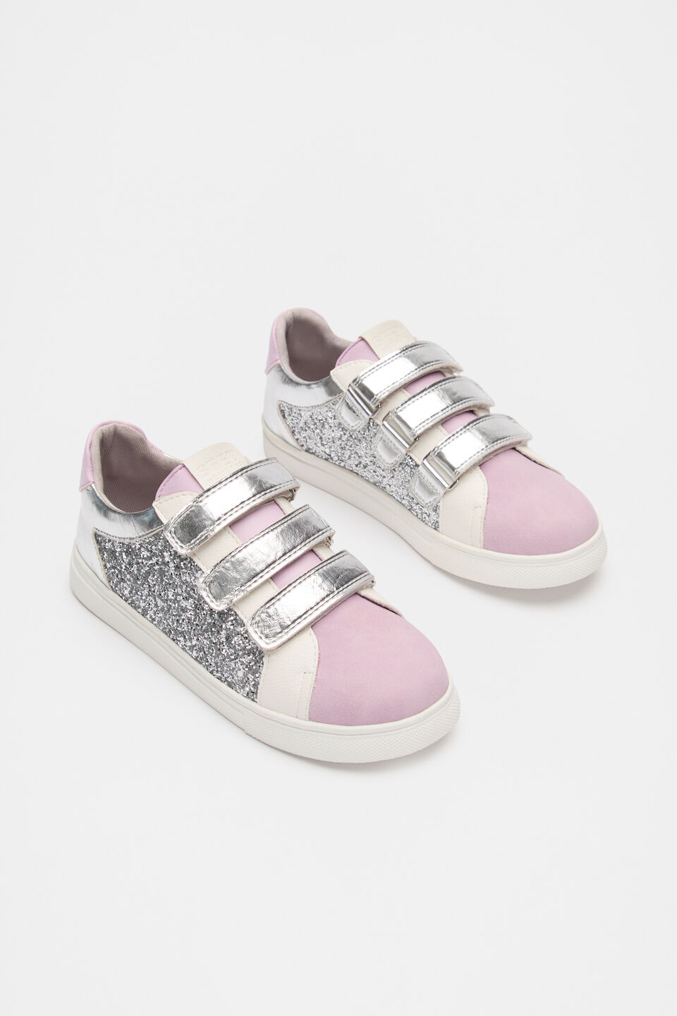Glitter Colour Block Sneaker  Multi