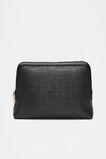 Textured Pouch  Black  hi-res