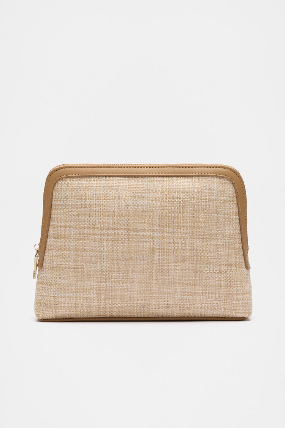 Textured Pouch  Caramel
