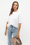 Oversized Boyfriend Tee  Whisper White  hi-res