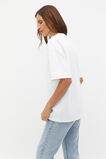 Oversized Boyfriend Tee  Whisper White  hi-res