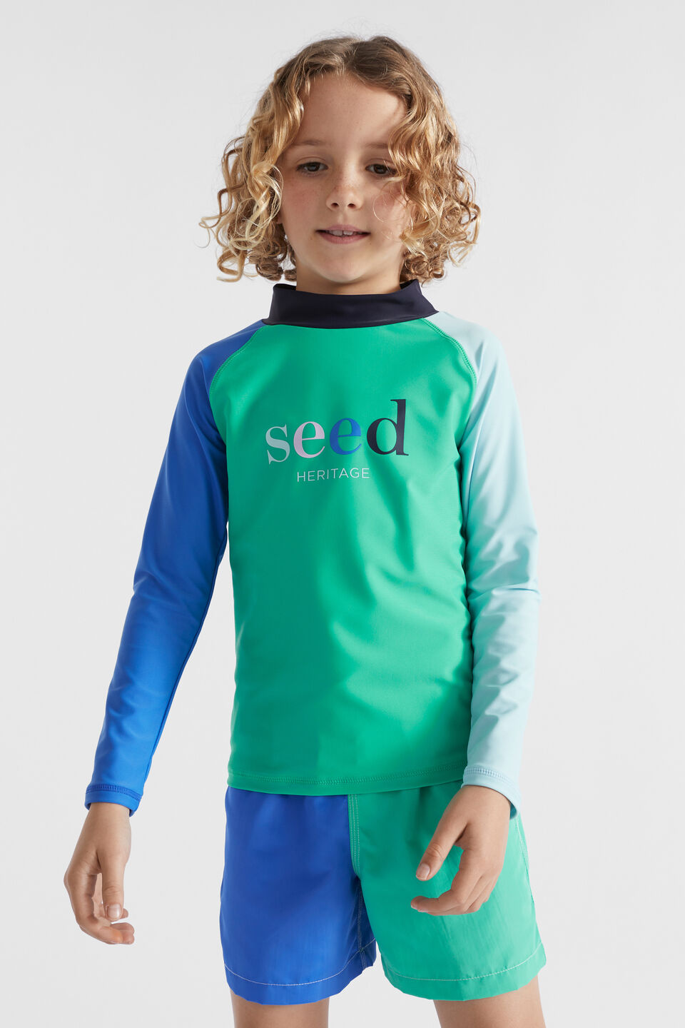 Colourblock Rashvest  Multi