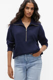 Supersoft Zip Thru Sweat  Midnight Sky  hi-res