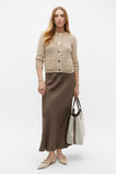 Crochet Knit Cardigan  Sandshell Marle  hi-res