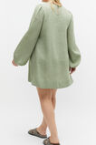 Core Linen Mini Dress  Pale Olive  hi-res