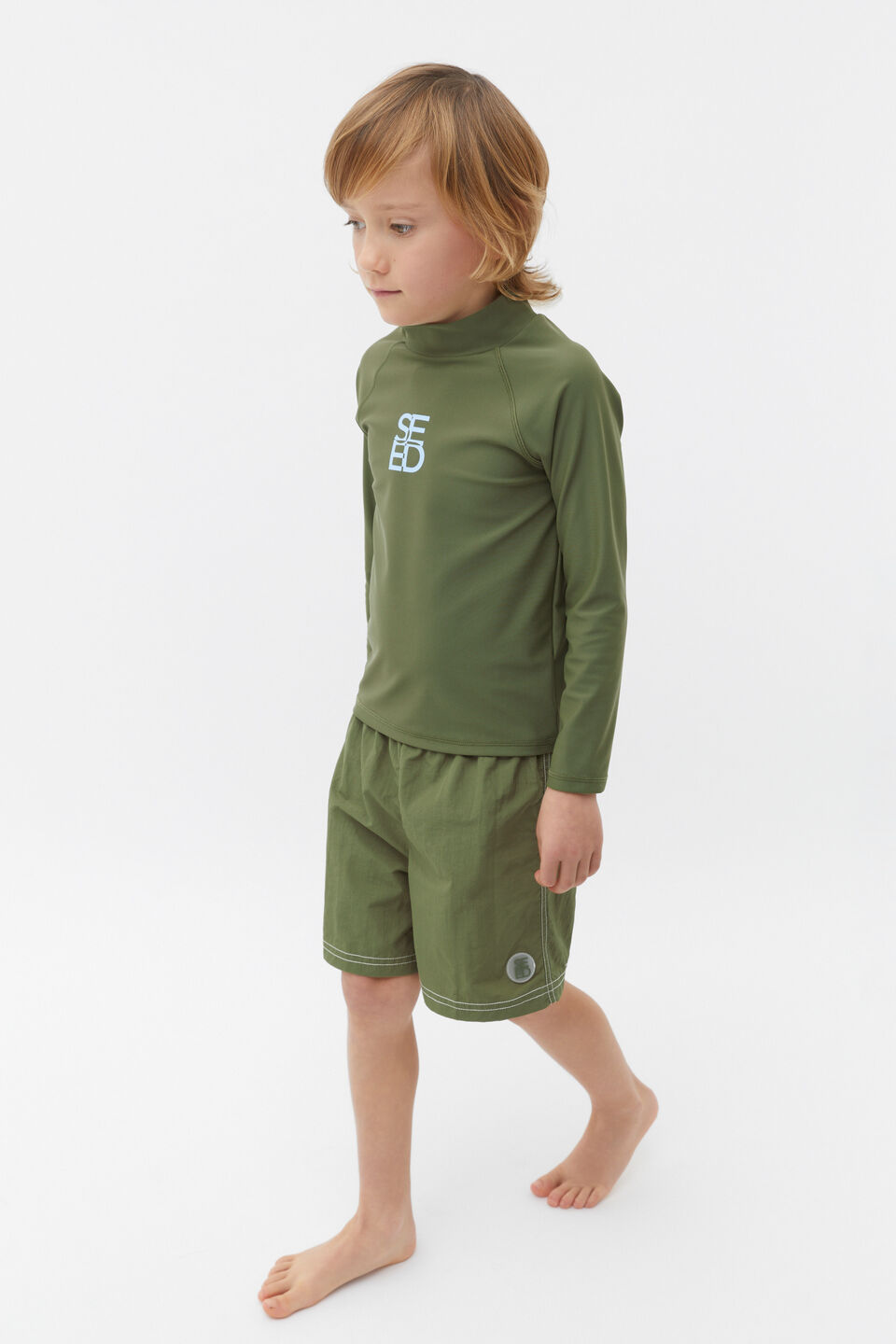 Papertouch Boardshort  Kiwi Green