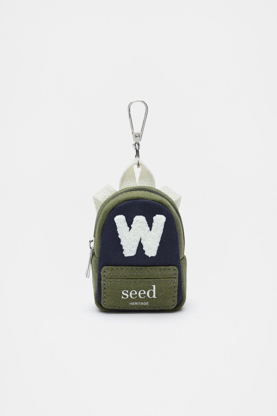 Mini Backpack Initial Keyring  W
