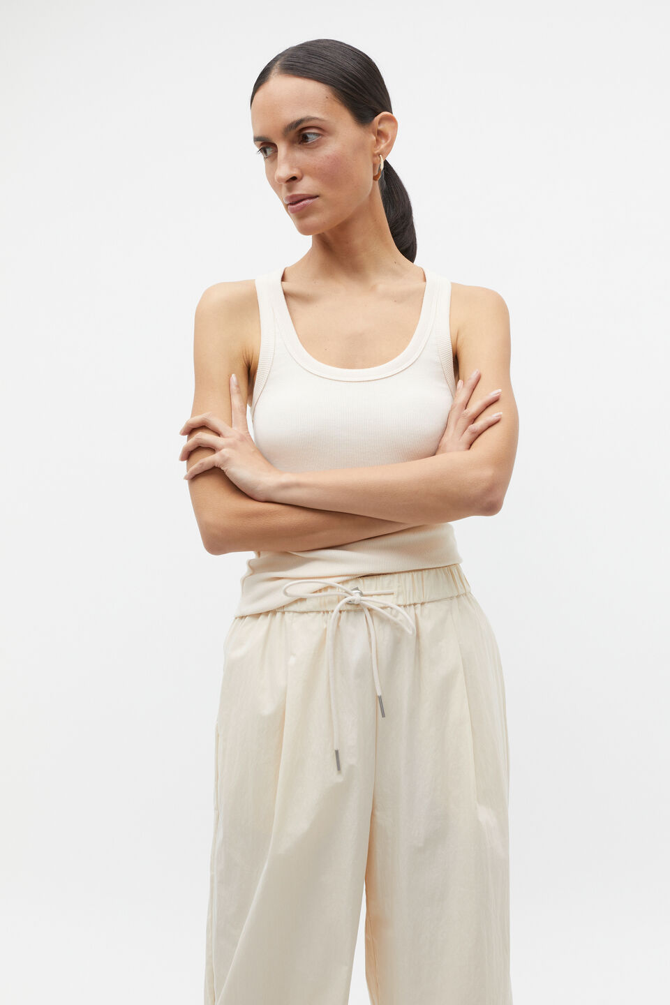 Australian Cotton Rib Tank  Frappe