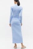 Cropped Rib Polo Knit  Frost Blue  hi-res