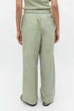 Wide Leg Drawstring Pant  Pale Olive  hi-res