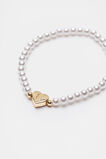 Initial Pearl Bracelet  E  hi-res