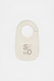 Jellyfish Logo Bib  Milk  hi-res