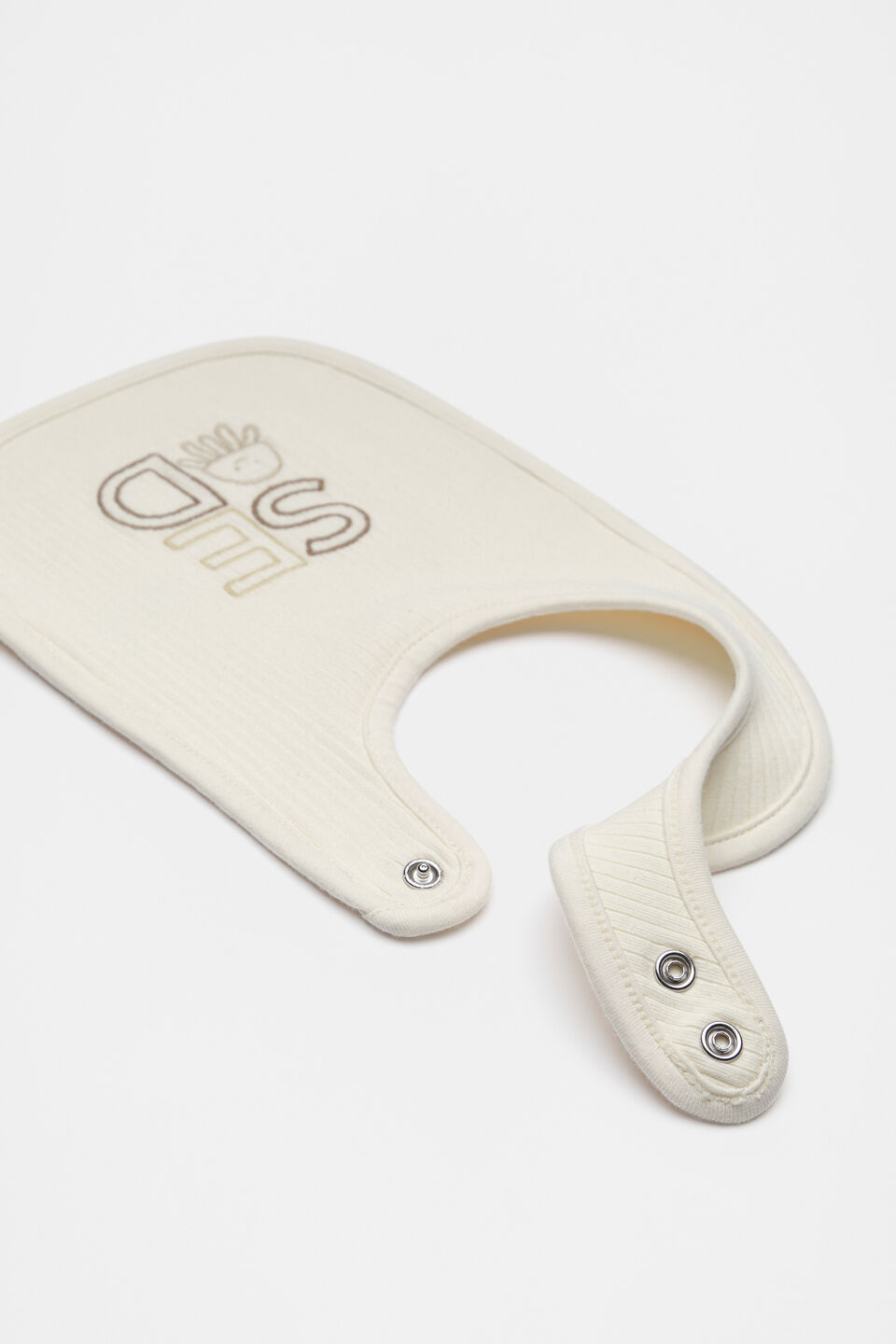 Jellyfish Logo Bib  Milk