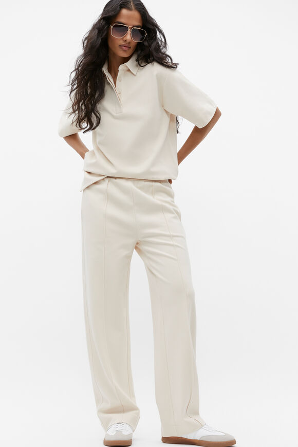 Double Knit Jogger  Vanilla Cream  hi-res