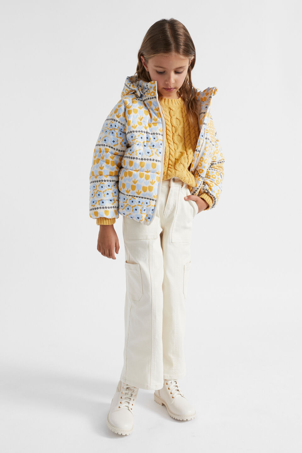 Carpenter Pocket Jean  Creme