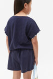 Button Skort  New Navy  hi-res