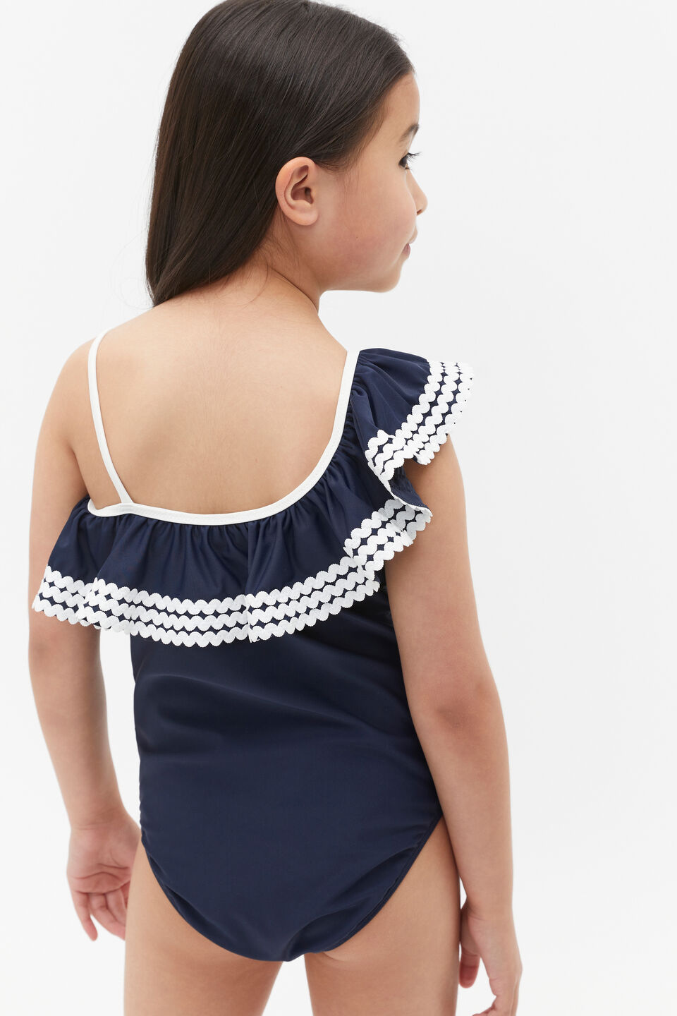 Ric Rac Bather  New Navy