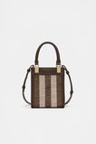 Mini Woven Tote  Dark Espresso  hi-res