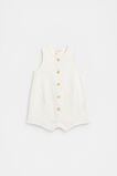 Linen Romper  Canvas  hi-res