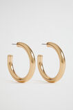 Large Hoop  Gold  hi-res