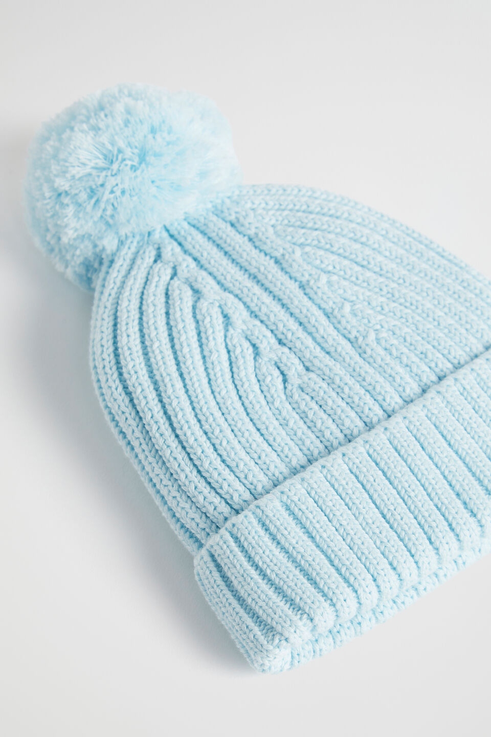 Pom Pom Beanie  Frost