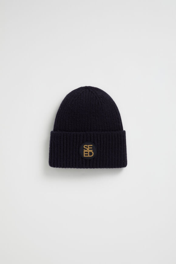 Heritage Rib Beanie  Midnight Blue  hi-res