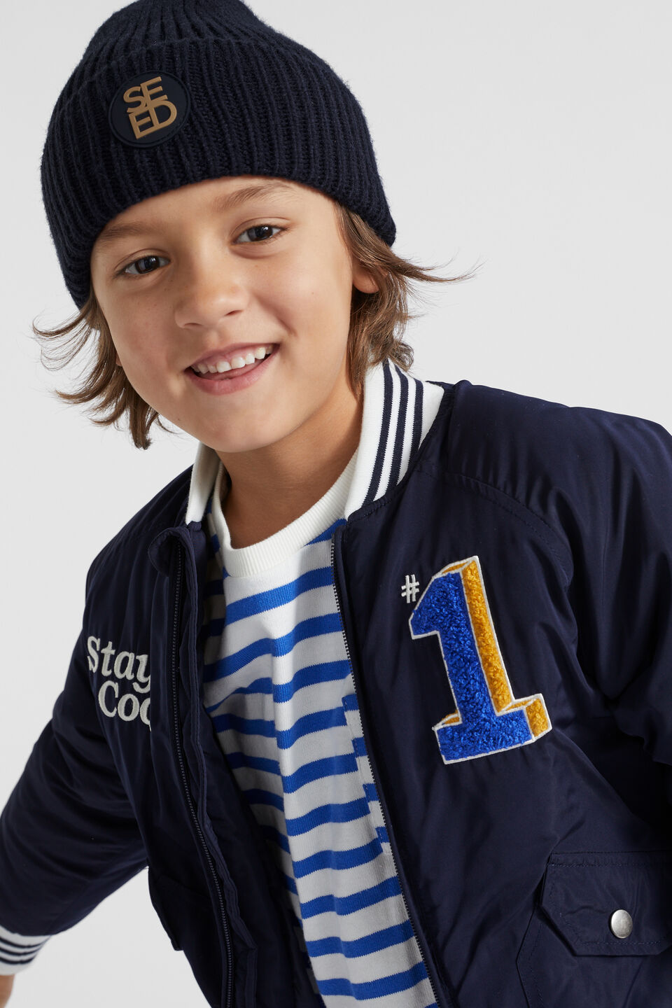 Heritage Rib Beanie  Midnight Blue