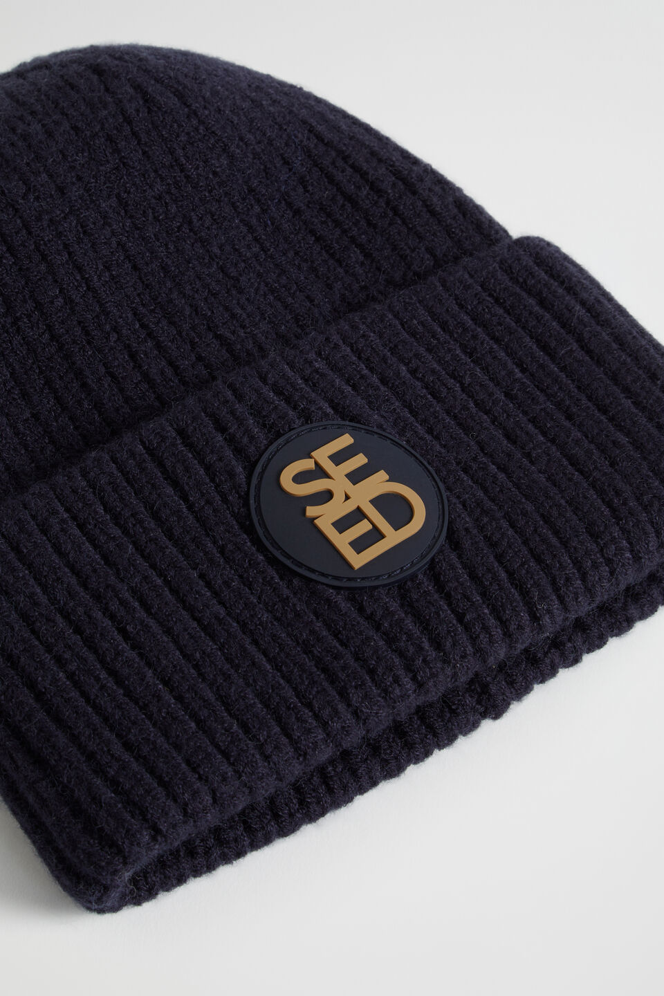Heritage Rib Beanie  Midnight Blue