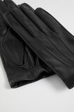 Leather Gloves  Black  hi-res
