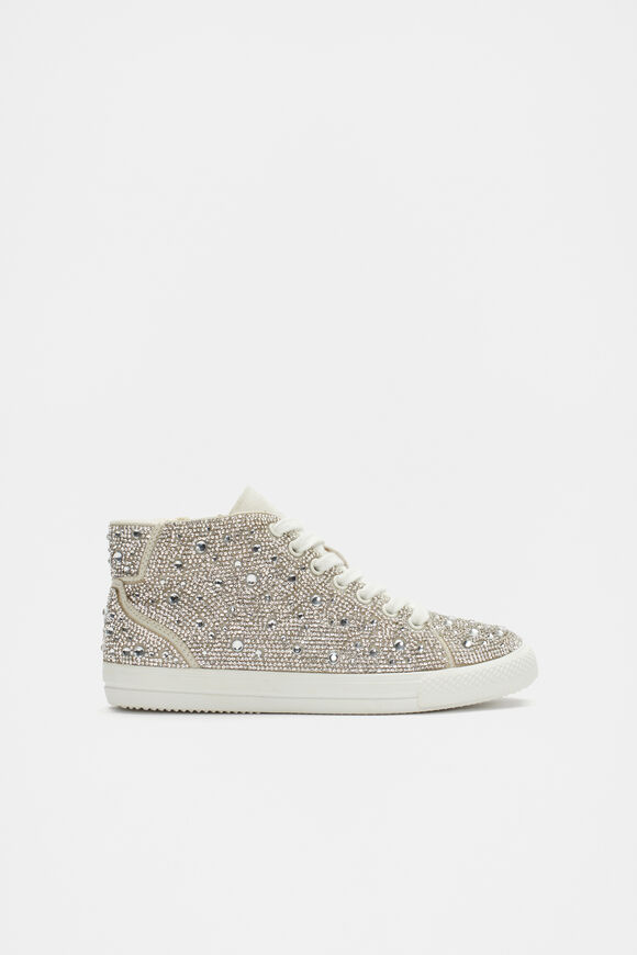 Jewel Hightop  Silver  hi-res