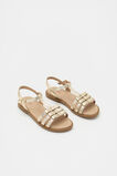 Bow Sandal  Gold  hi-res