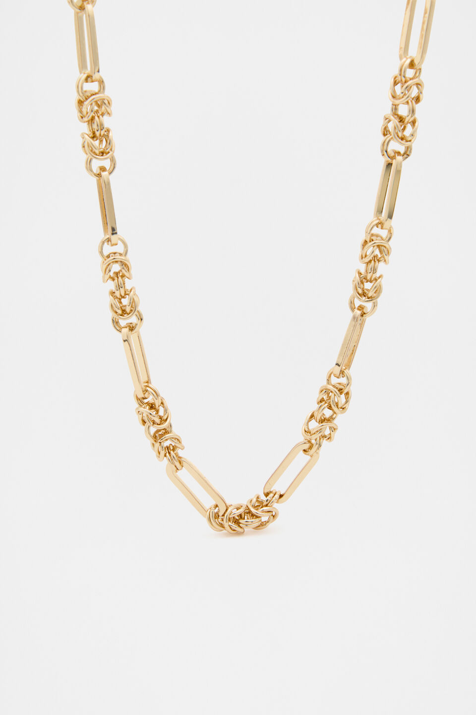 Links Chain Necklace  Gold