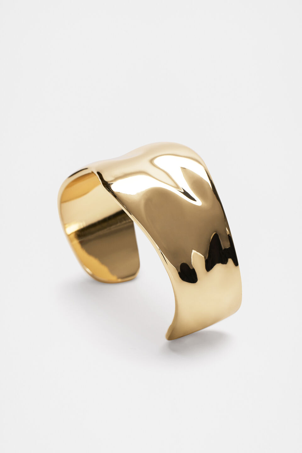 Molten Statement Cuff  Gold