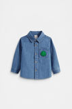 Denim Shirt  Bright Blue Wash  hi-res