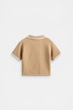 Knit Trophy Polo  Biscotti  hi-res
