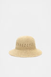 Woven Bucket Hat  Natural  hi-res