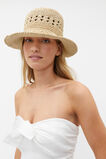 Woven Bucket Hat  Natural  hi-res