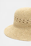 Woven Bucket Hat  Natural  hi-res