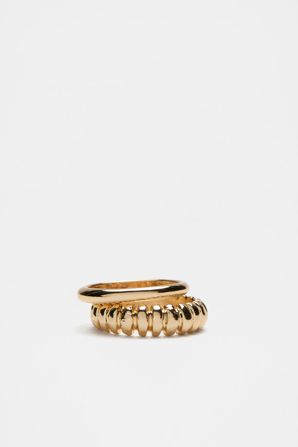 Textured Ring  Gold  hi-res