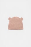 Cable Knit Beanie  Blush Pink  hi-res
