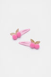 Glitter Pom Pom Cherry Snaps  Multi  hi-res