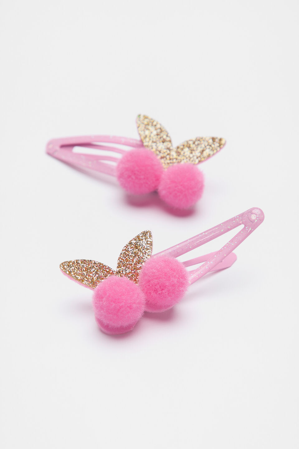 Glitter Pom Pom Cherry Snaps  Multi