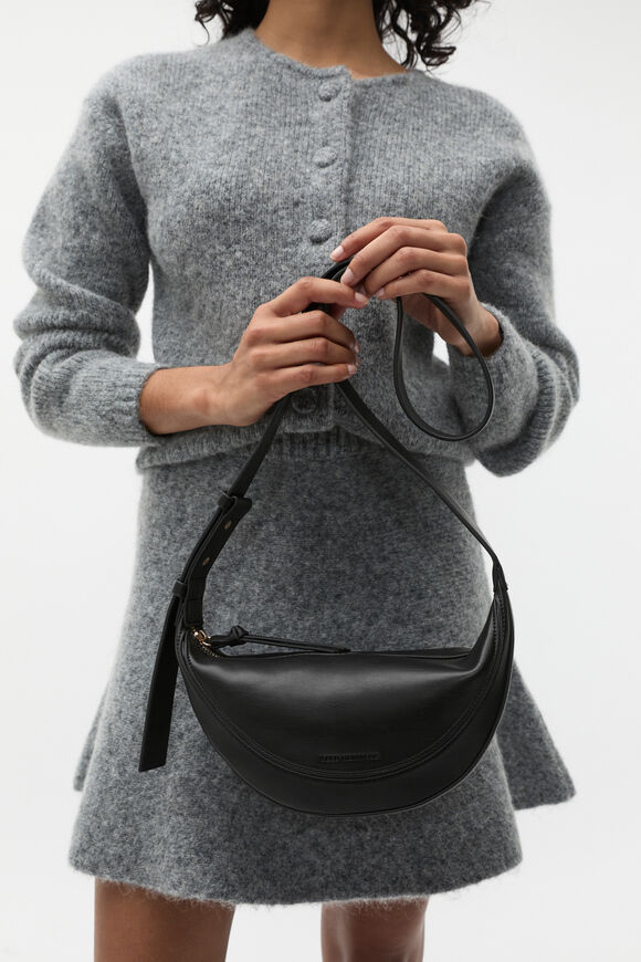 Relaxed Crossbody Bag  Black  hi-res
