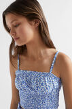 Ditsy Cami  Azure Blue  hi-res