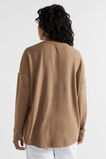 Waffle Supersoft Top  Deep Chai Marle  hi-res