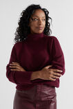 Merino Wool Roll Neck  Boysenberry  hi-res