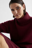 Merino Wool Roll Neck  Boysenberry  hi-res